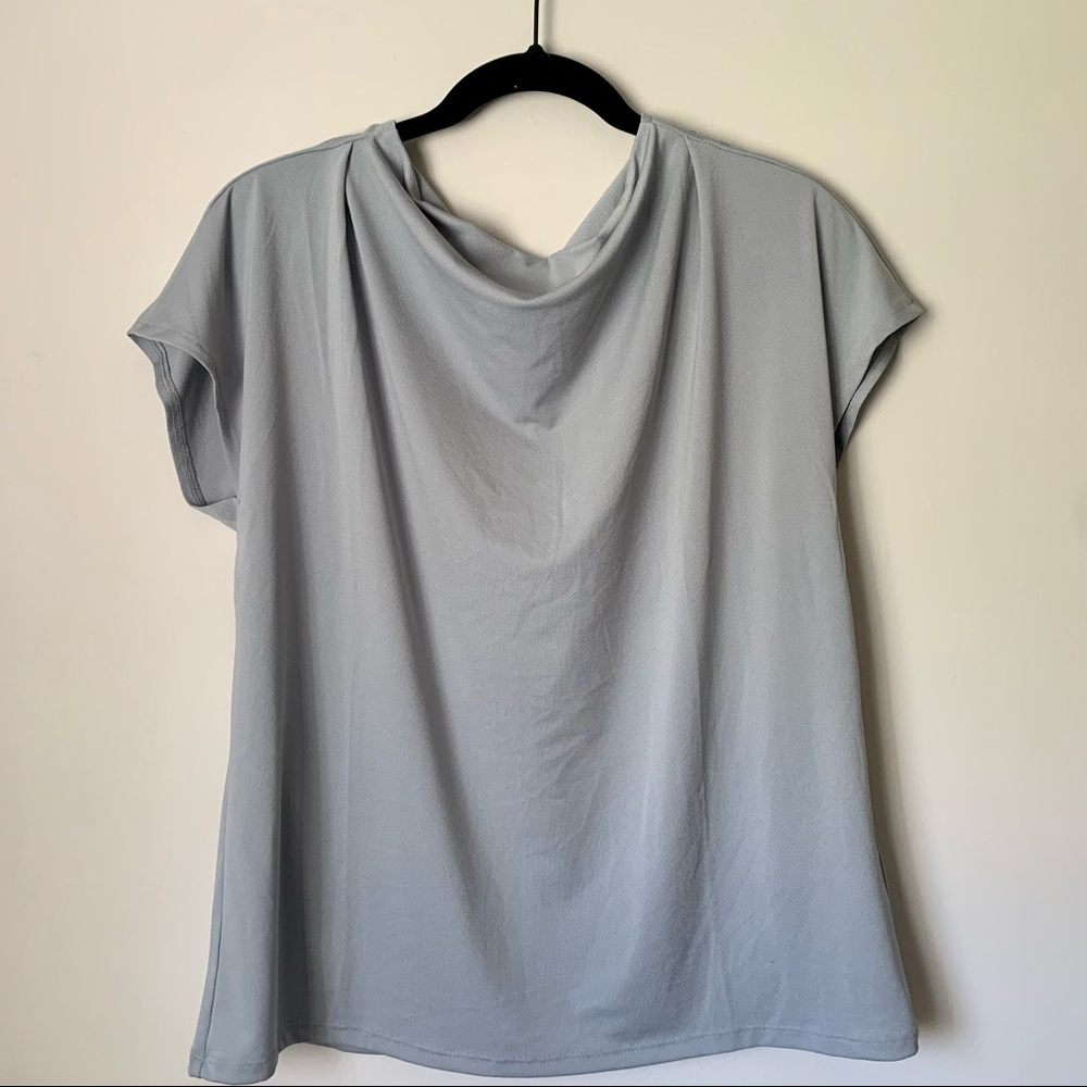 H&M Steel Grey Blouse